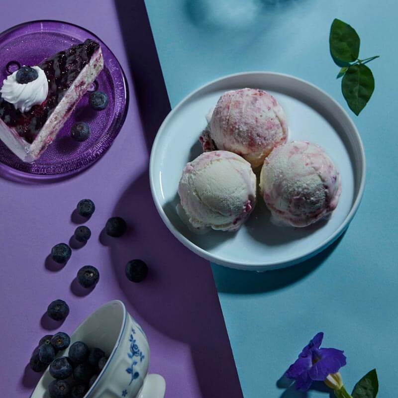 dumont blueberry cheesecake ice cream