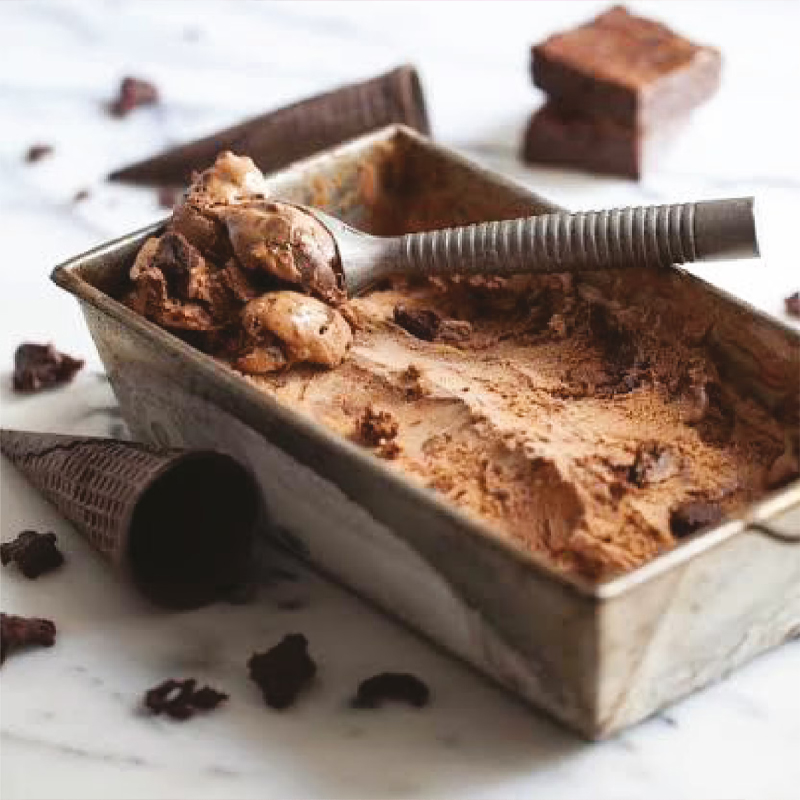 Dutchmans Choco Brownie ice cream image